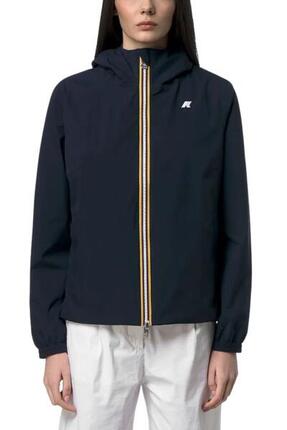 K-WAY Veste femme Lil 2.0 Stretch Poly Jersey - Bleu marine