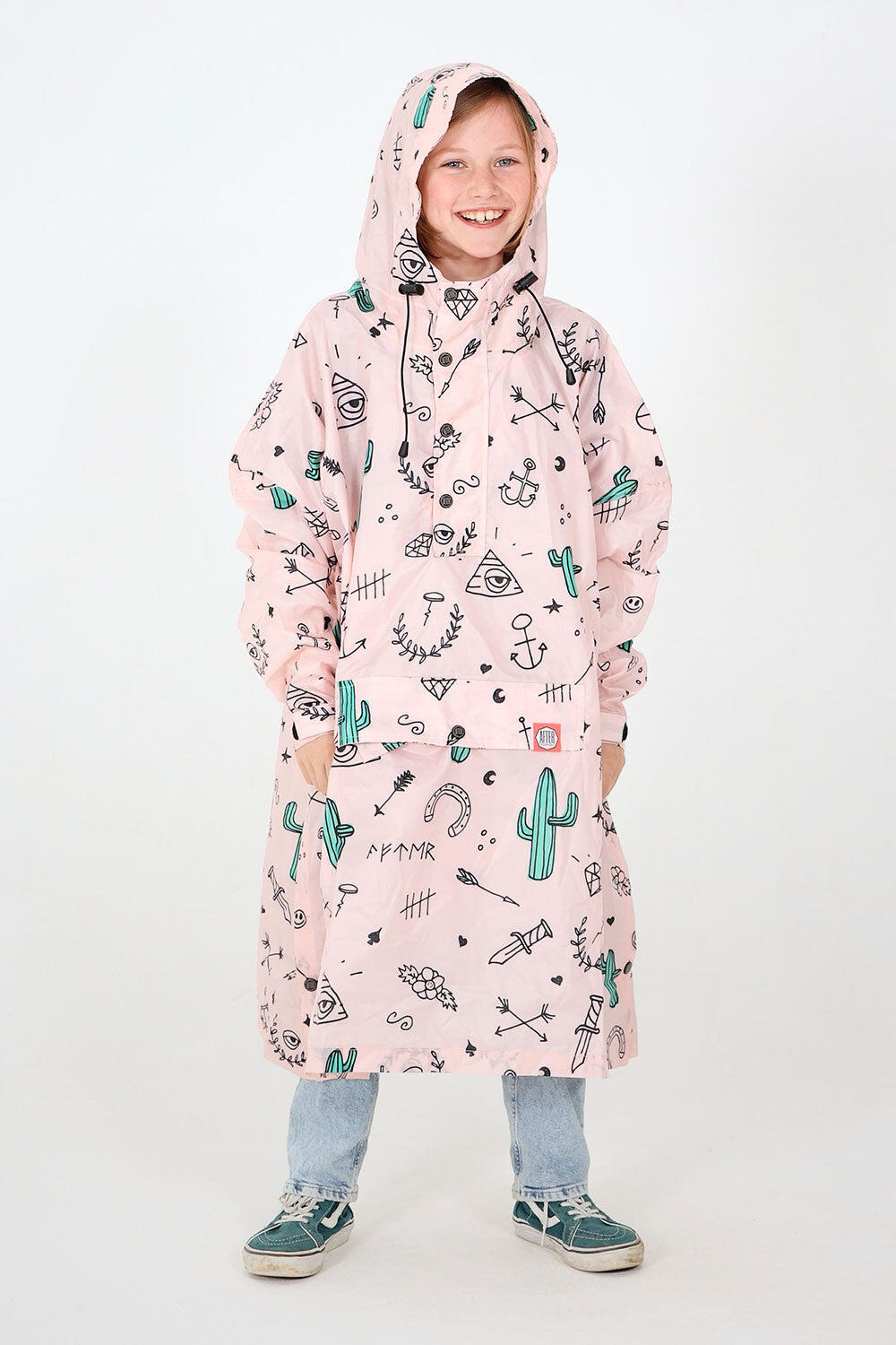 Poncho de chuva para crianças - Unissexo - Hype 3/4