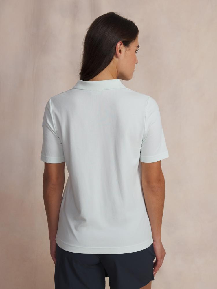 Polo manches courtes femme RITTAPOL Nuage - coton mélangé 2/5