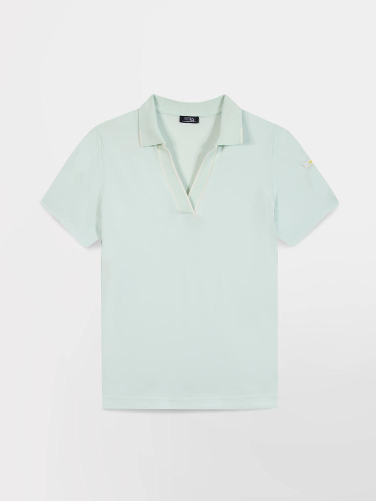Polo manches courtes femme RITTAPOL Nuage - coton mélangé 4/5