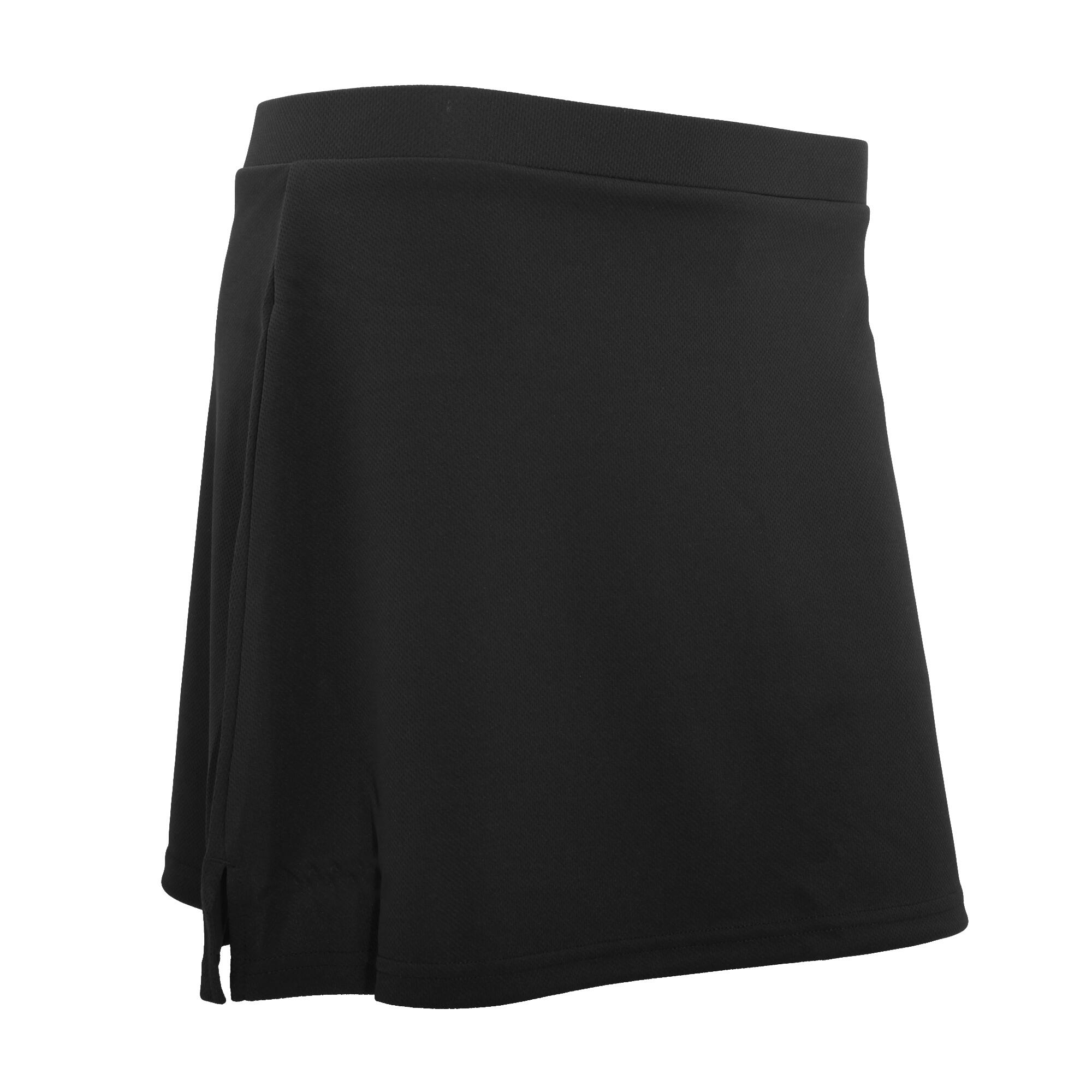 SPIRO Ladies/Womens Windproof Quick Dry Sports Skort (Black)