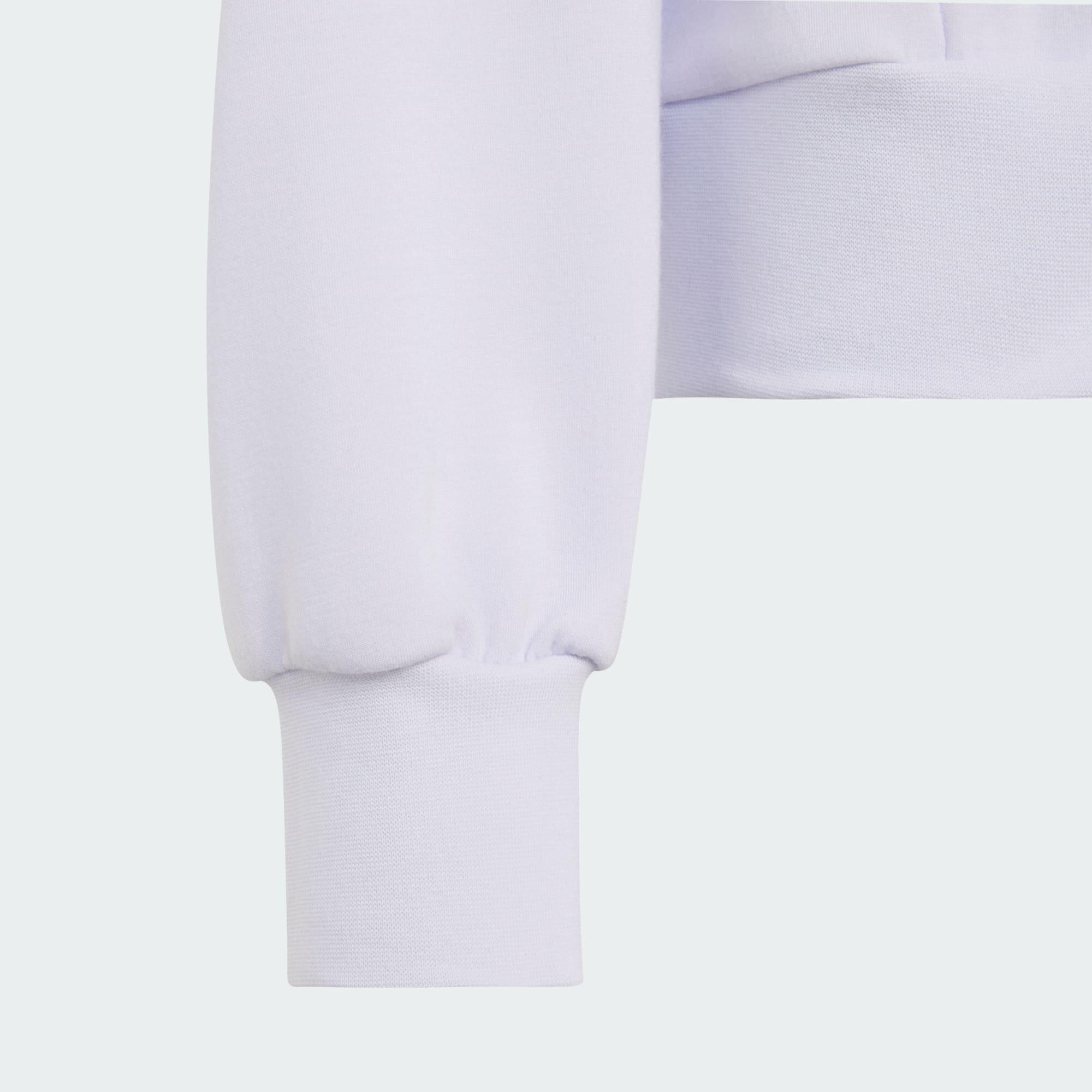 VESTE DE SURVÊTEMENT À CAPUCHE ENTIÈREMENT ZIPPÉE ADIDAS FILLES 3/5