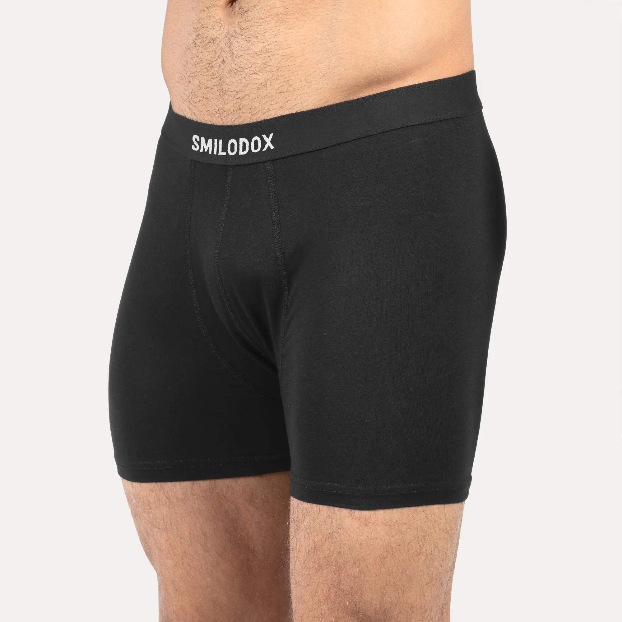 Herren Boxershorts 5er Pack Thoren Schwarz 2/5