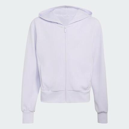 VESTE DE SURVÊTEMENT À CAPUCHE ENTIÈREMENT ZIPPÉE ADIDAS FILLES