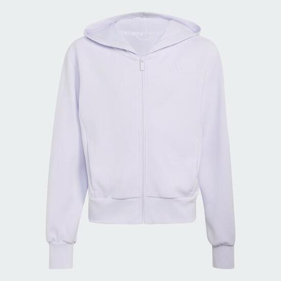 VESTE DE SURVÊTEMENT À CAPUCHE ENTIÈREMENT ZIPPÉE ADIDAS FILLES