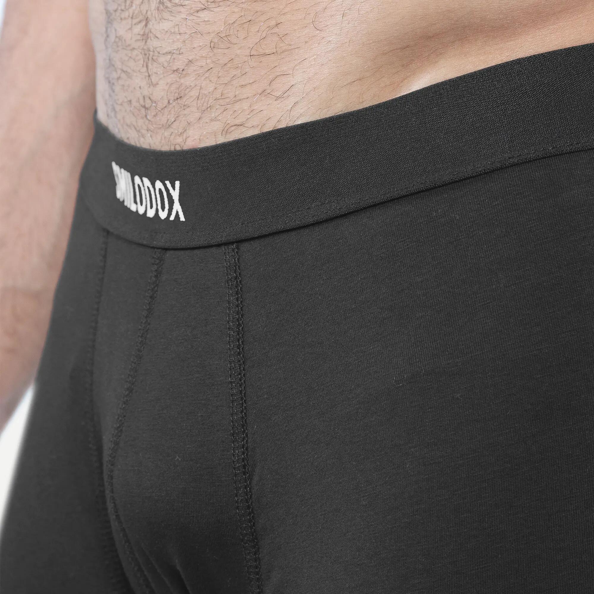 Herren Boxershorts 5er Pack Thoren Schwarz 4/5