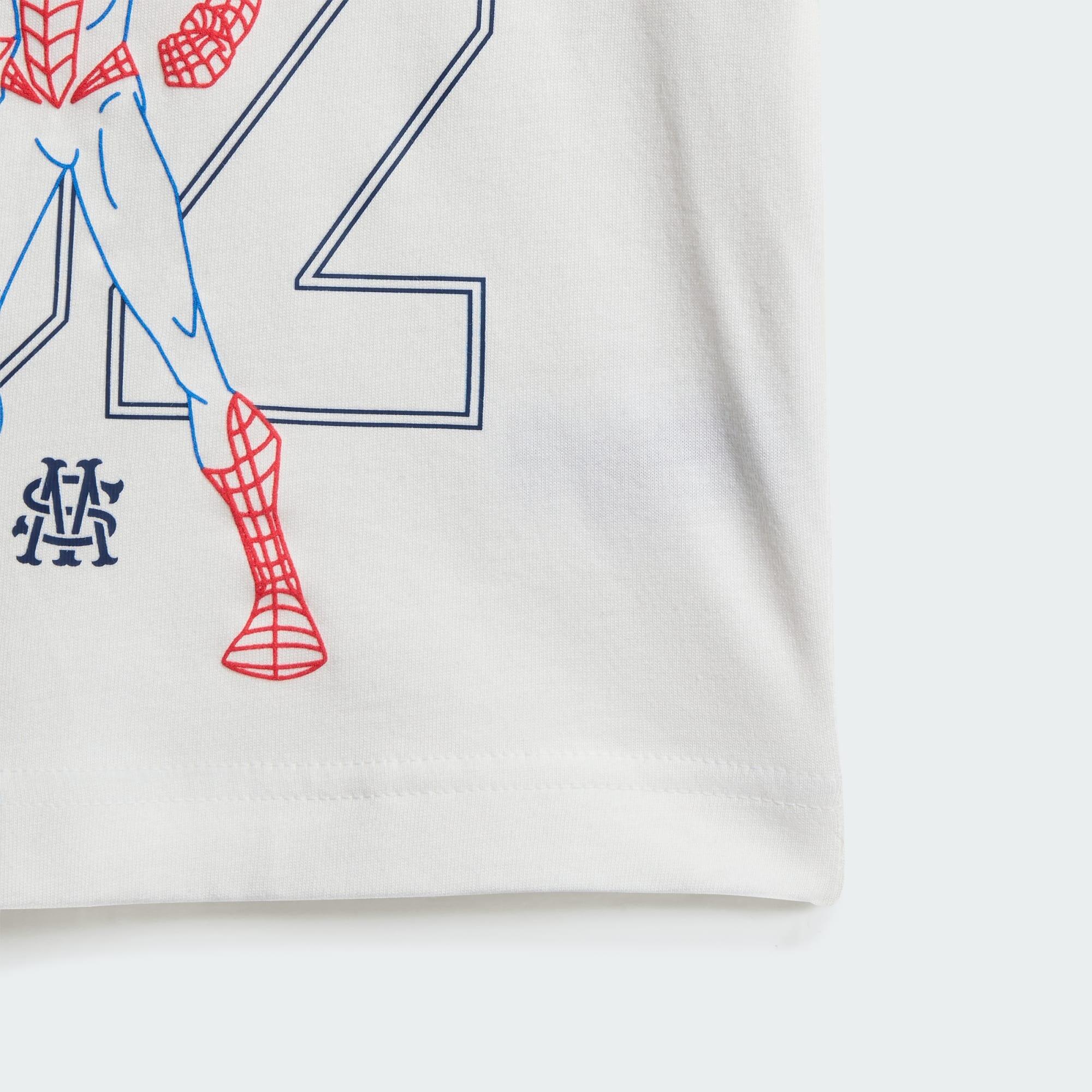 CONJUNTO DE T-SHIRT HOMEM-ARANHA ADIDAS MARVEL 3/5
