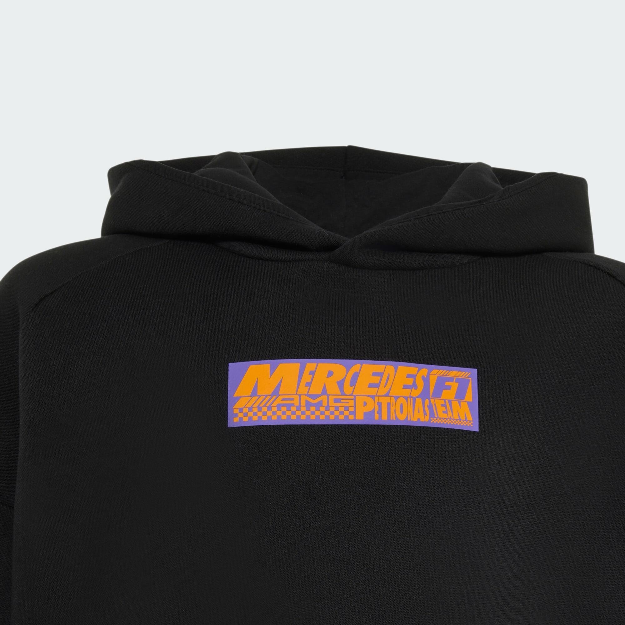 Sudadera con capucha MERCEDES - AMG PETRONAS FORMULA 1 TEAM LIGHTS ON 3/5