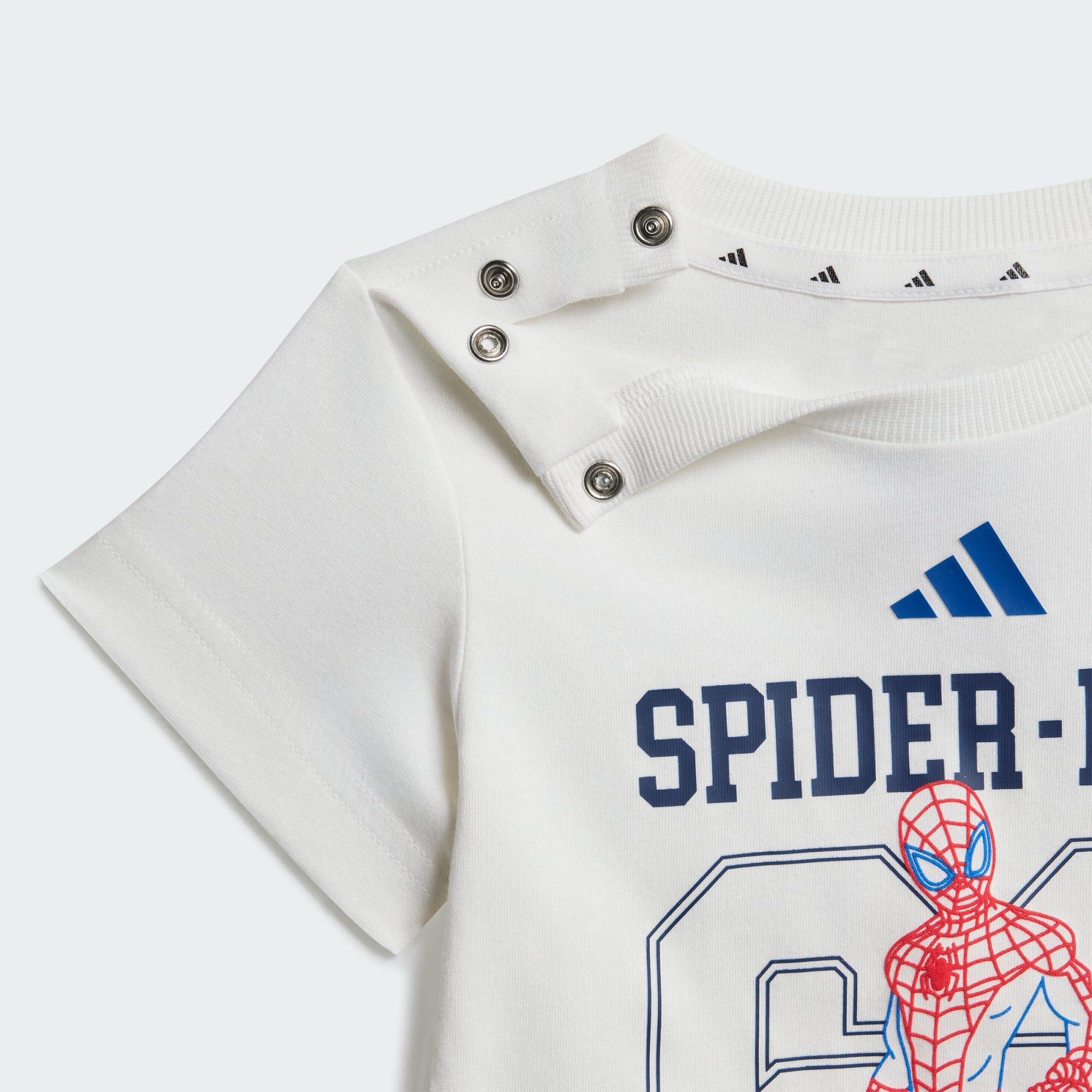 CONJUNTO DE T-SHIRT HOMEM-ARANHA ADIDAS MARVEL 2/5