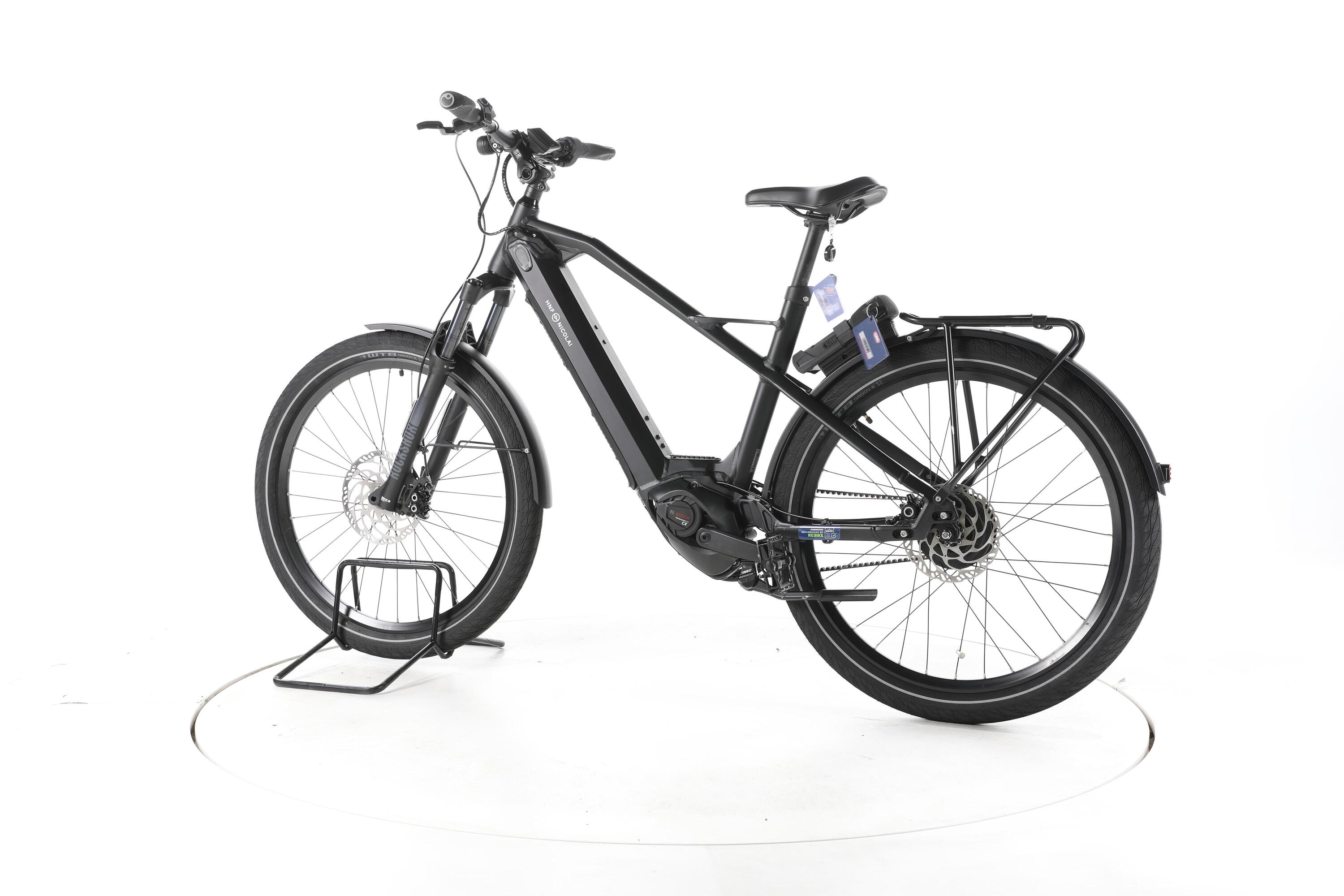 Segunda vida - HNF Nicolai UD3 All Terrain City E-Bike 2025 - Bom Estado 7/7