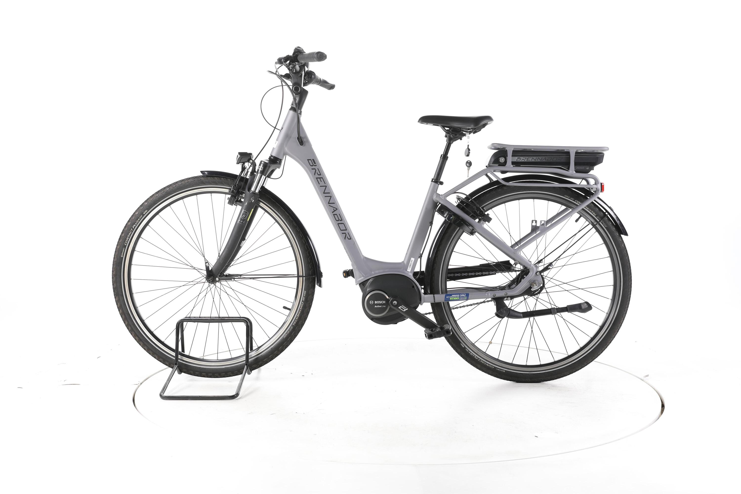 Tweedehands - Brennabor T 24e City E-Bike Lage instap - Zeer goed 6/7