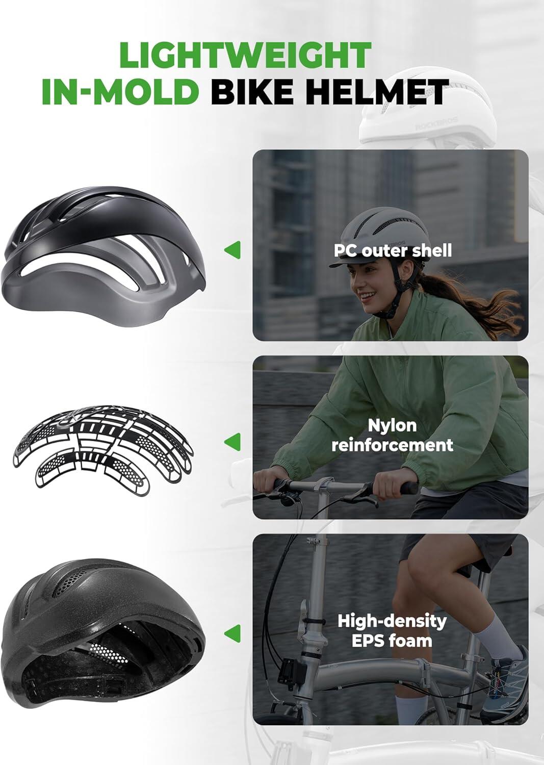 Cityhelm mit Belüftung und waschbarem Innenfutter 3/7