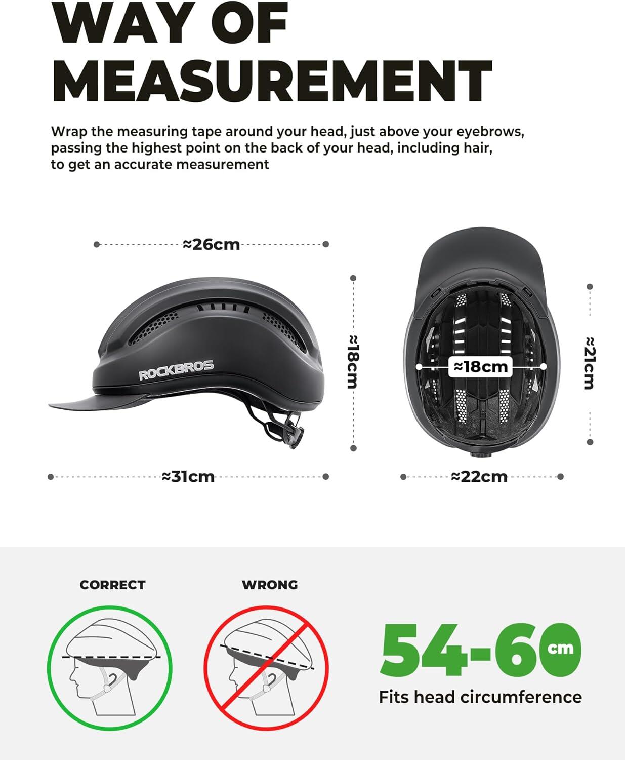 Cityhelm mit Belüftung und waschbarem Innenfutter 7/7