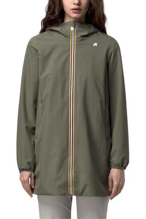 K-WAY Veste femme Sophie Stretch Poly Jersey taille M couleur Vert olive