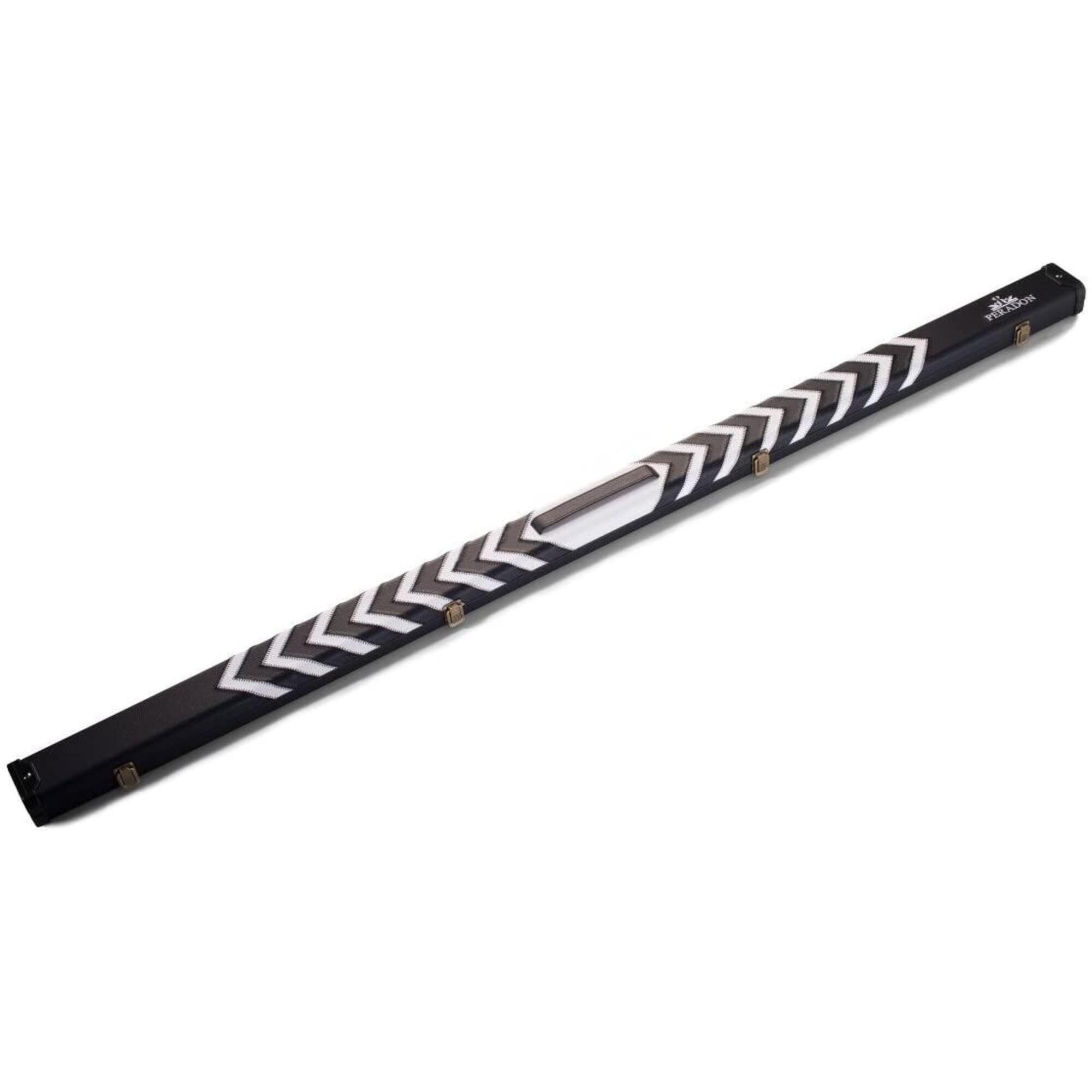 PERADON CLUBMAN WHITE ARROW 1 PIECE CUE CASE 1/4