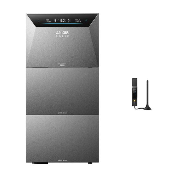 Kit Anker SOLIX Solarbank 4 E5000 Pro mit 2 BP5000 (0% MwSt)