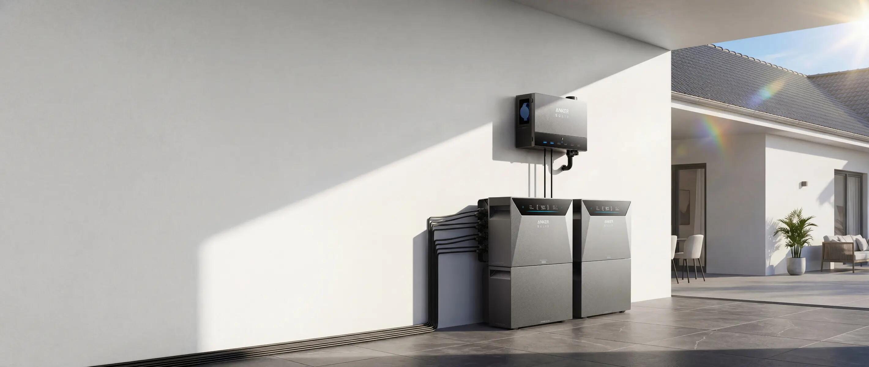 Anker SOLIX Solarbank 4 E5000 Pro LiFePO4-batterij 5 kWh 7/8