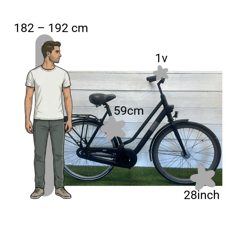 Bicicleta usada Gazelle Esprit 2/4