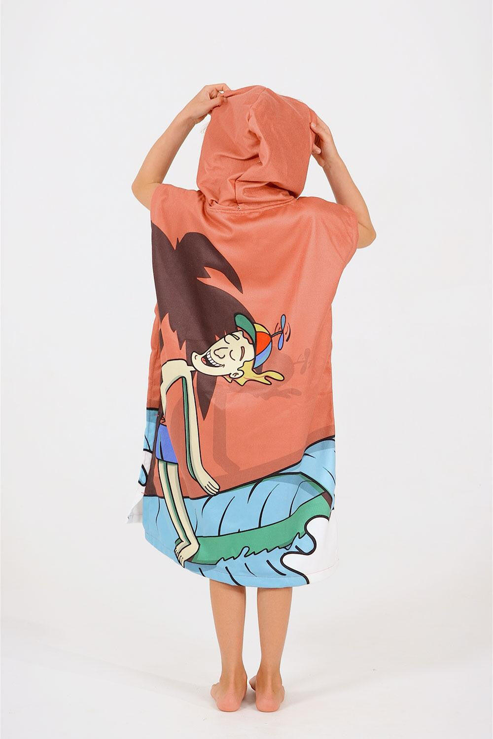 Poncho para trocar de roupa de surf infantil - Série Pro - Tony Silvagni 2/3