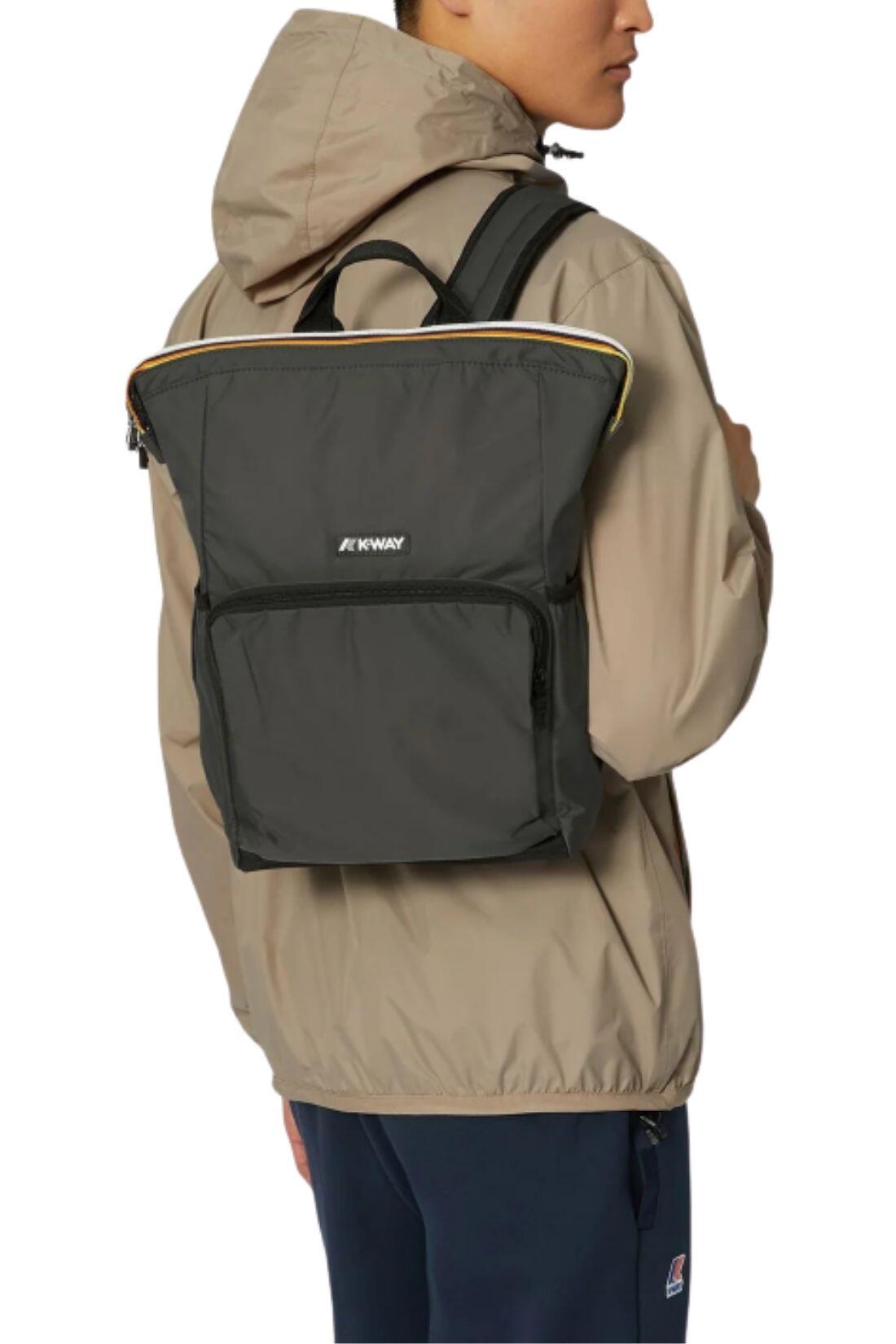 K-WAY Unisex-Rucksack Maizy – militärisches Dunkelgrün OS 2/4