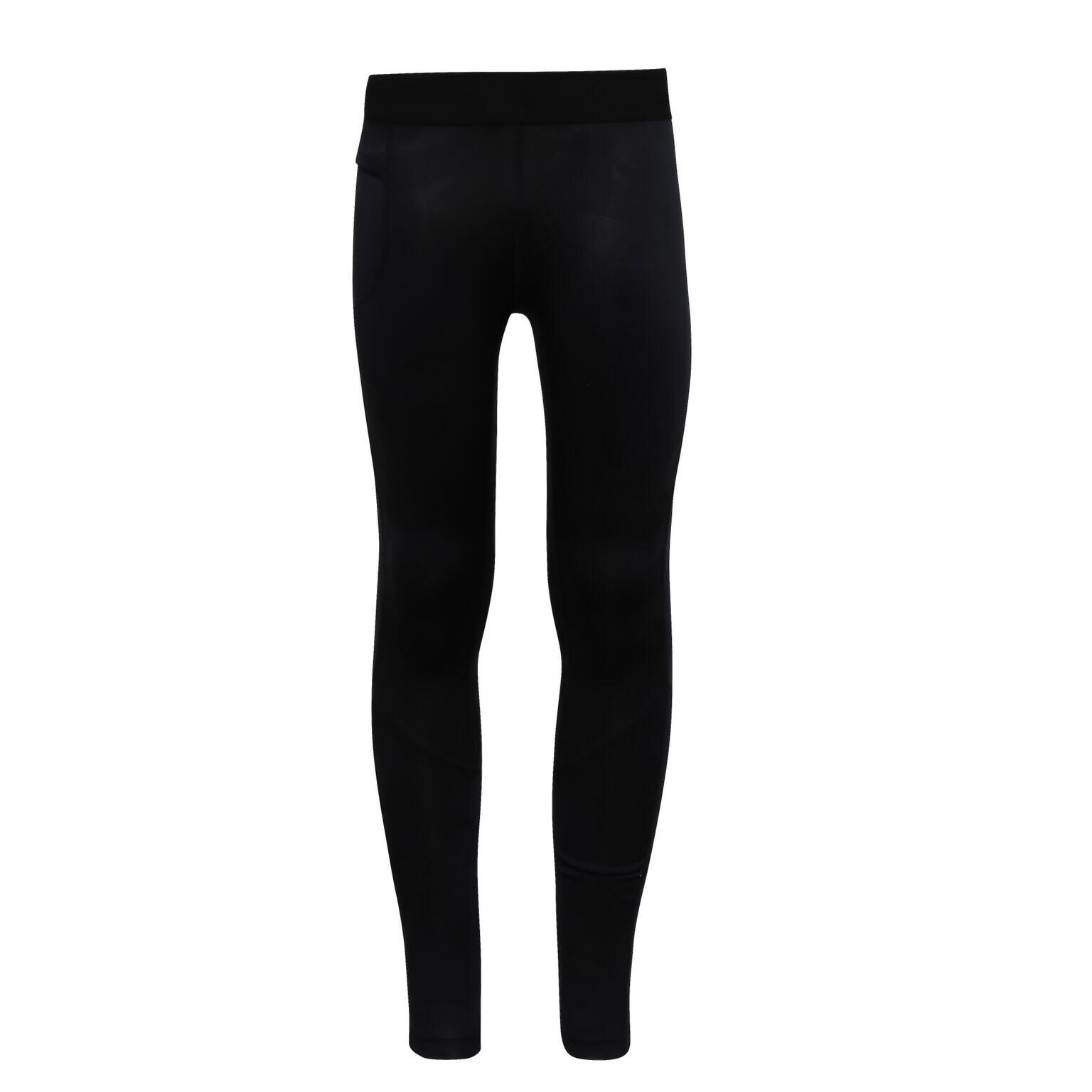 Children's sports leggings (Black/anthracite)