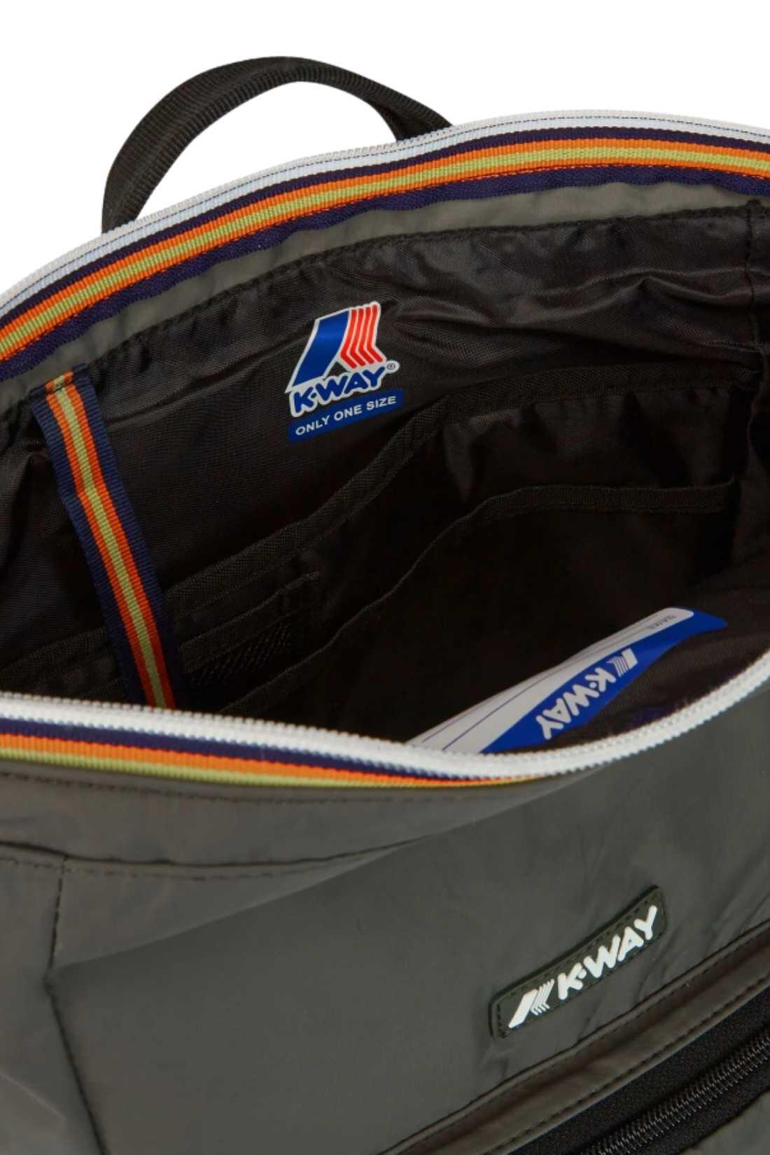 K-WAY Unisex-Rucksack Maizy – militärisches Dunkelgrün OS 4/4