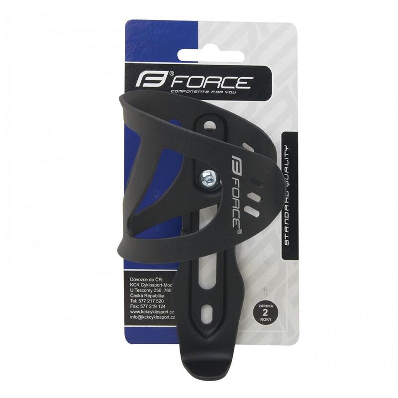 Suport bidon Force Uni aluminiu negru
