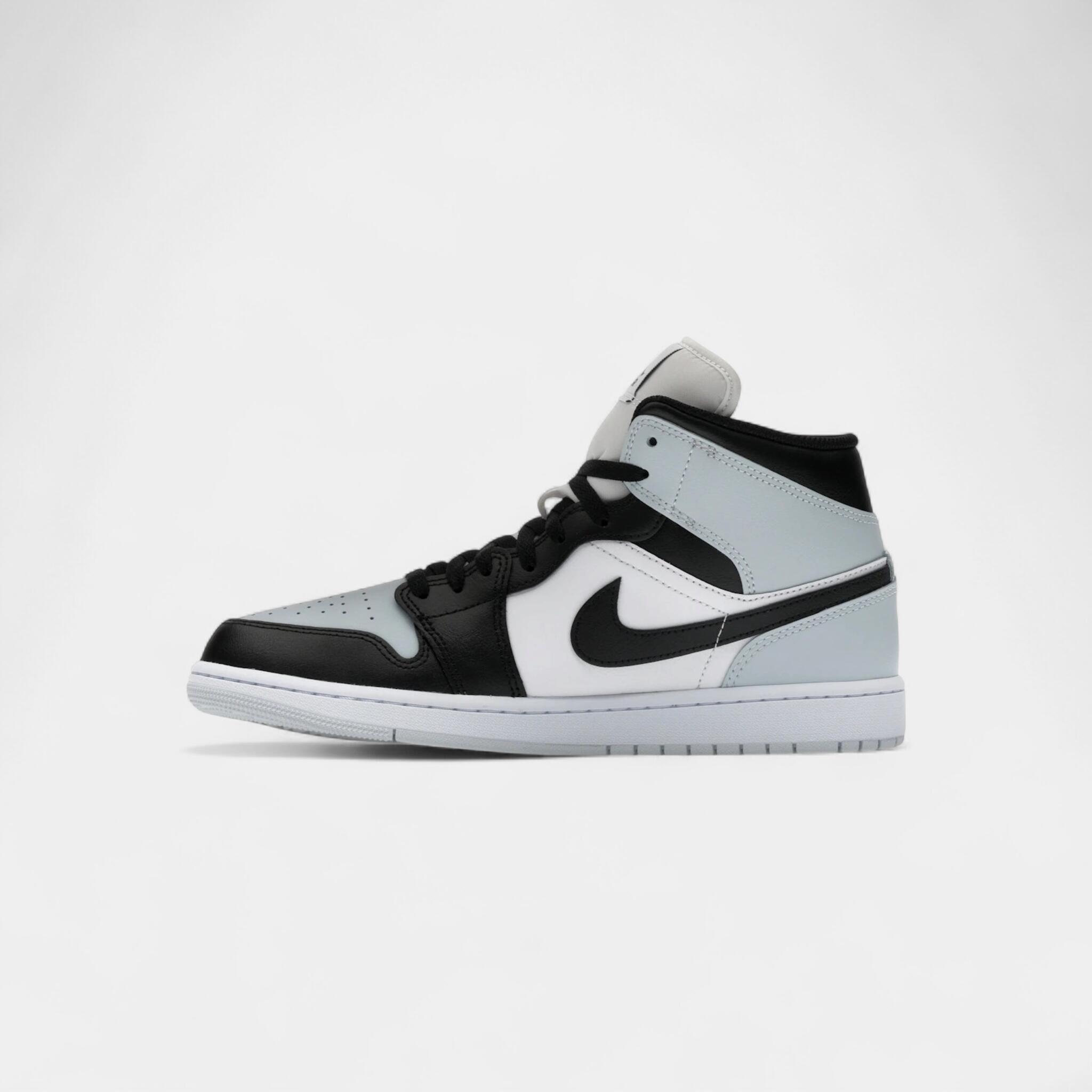 Jordan 1 Mid Black Aura Squadron Blue 4/4
