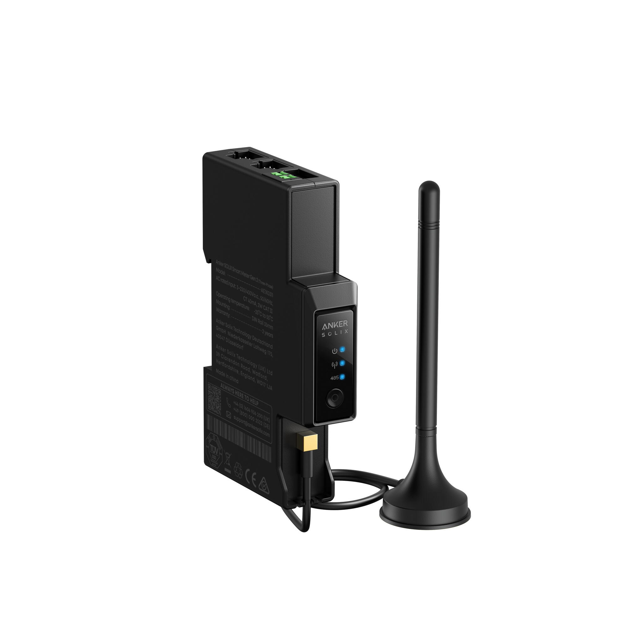 Anker SOLIX Smart Meter Gen 2 dreiphasig, Energiezähler 63 A für Solarbank 3 & 4 4/9