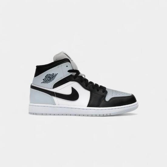 Jordan 1 Mid Black Aura Squadron Blue