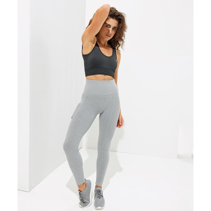 Legging Femme (Gris chiné)