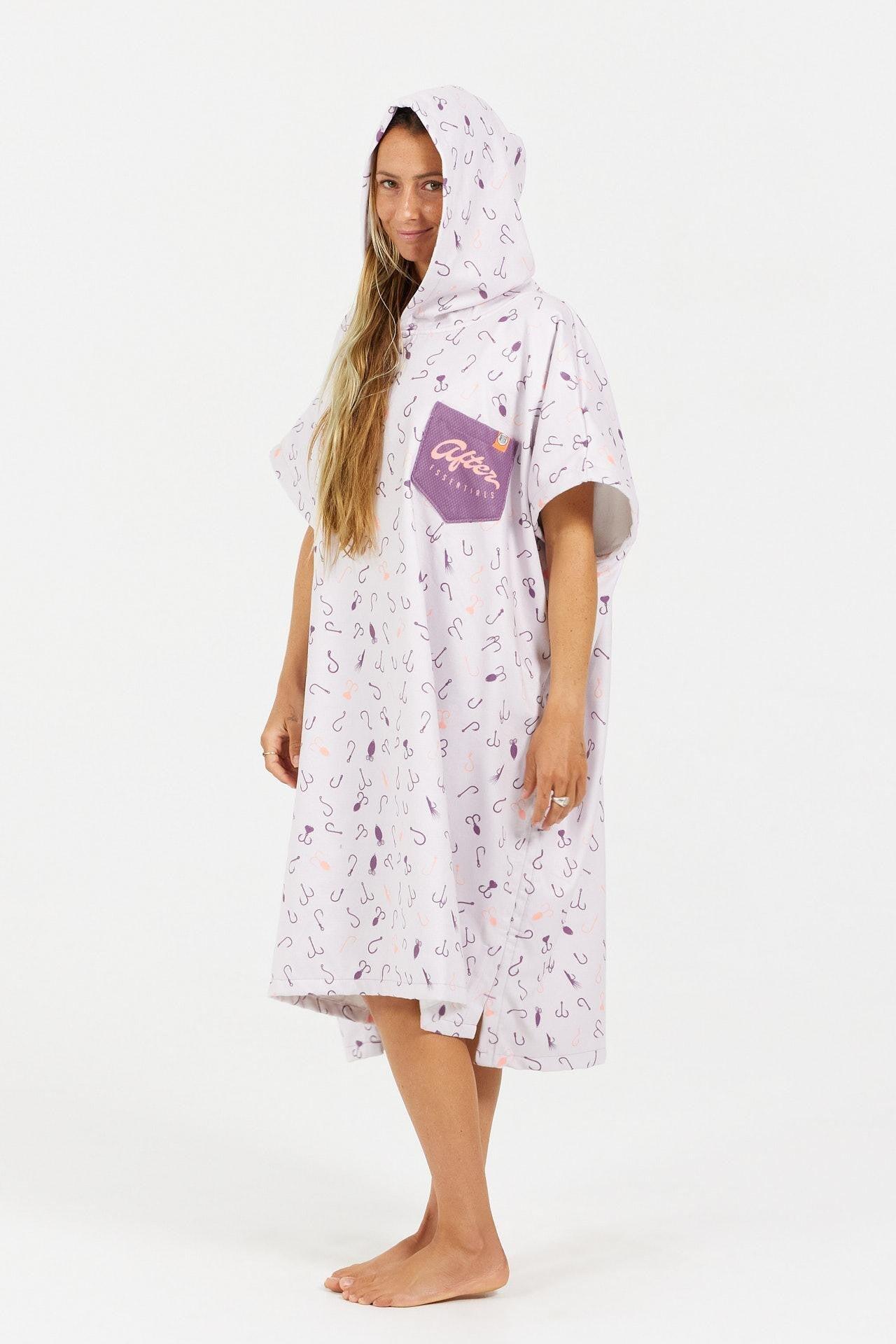 Poncho de surf para adultos - American Fishing - Polvo 4/4