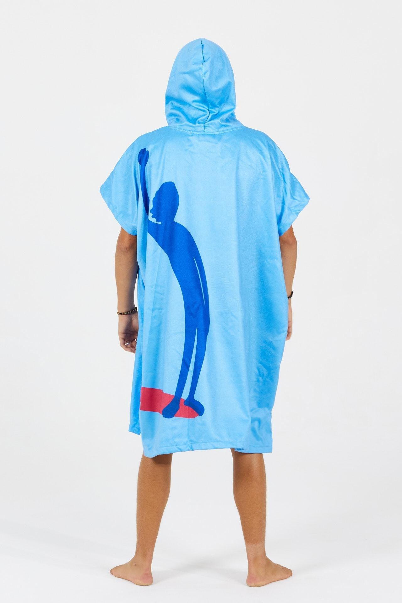 Poncho da surf per adulti - Serie Pro - Tony Silvagni 3/4