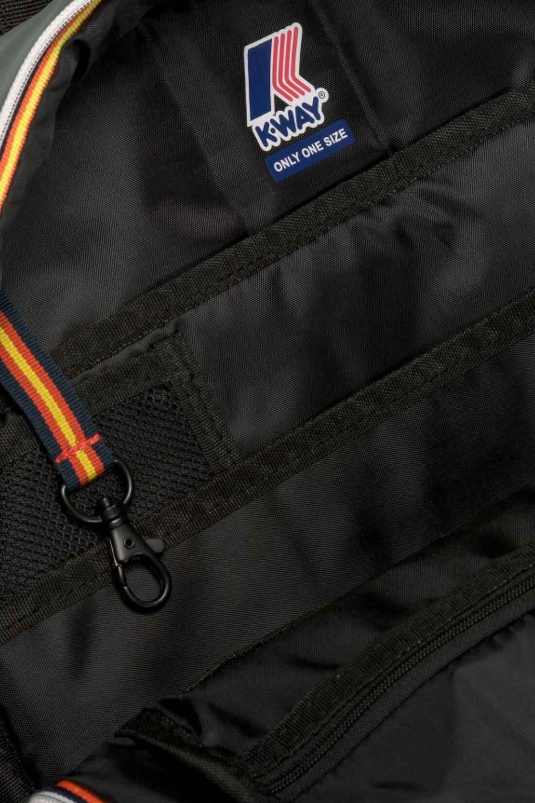 K-WAY – Herren-Rucksack Laon, Ripstop-Nylon in Dunkelblau, ONE SIZE 4/4