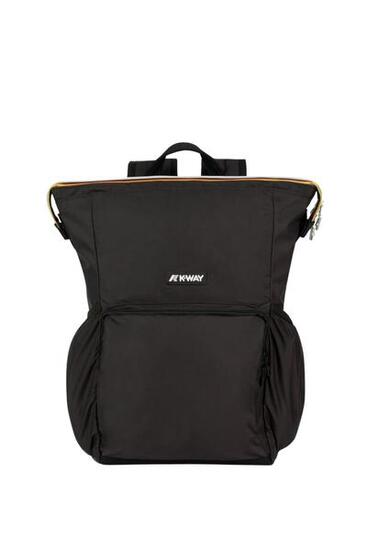 K-WAY Maizy zaino unisex in nylon ripstop nero taglia unica