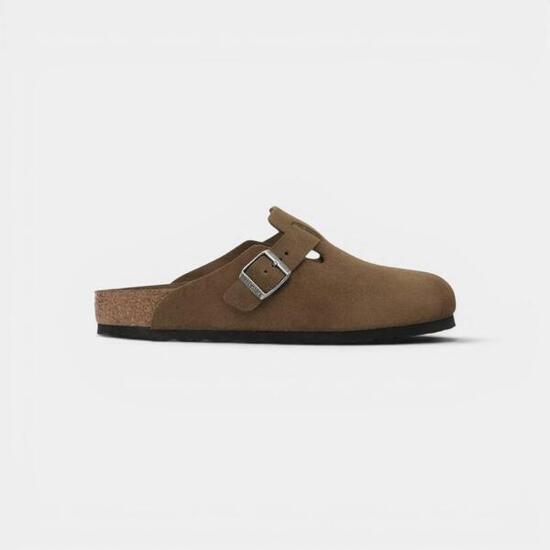 Birkenstock Boston Soft Dark Tea Tonal