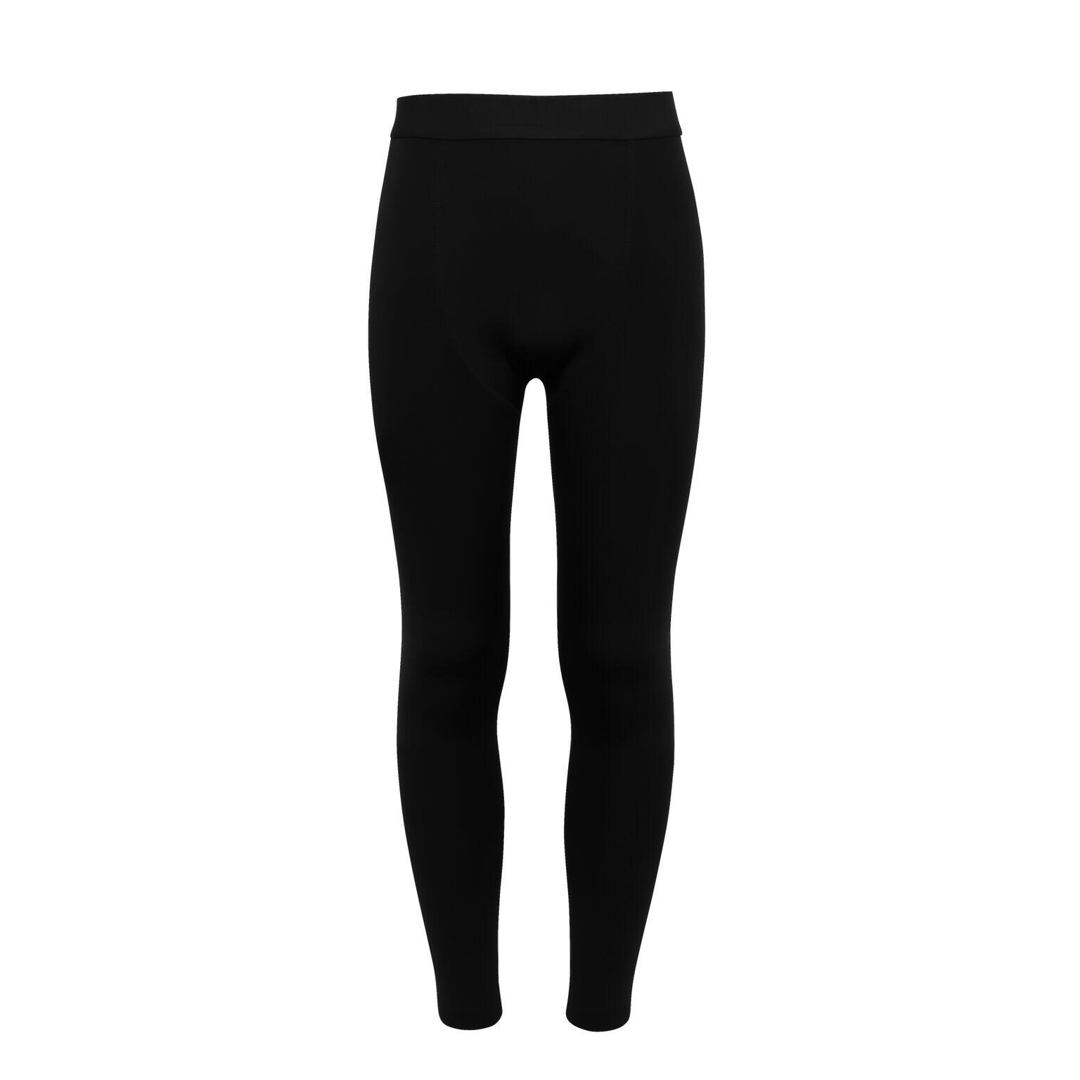 TRIDRI Leggings bambino TriDri nero elasticizzato