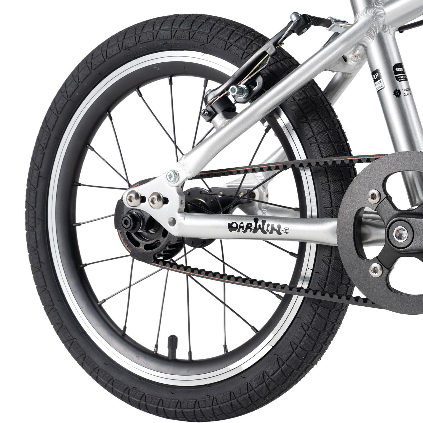 ROCKBROS Darwin  16" Riemenantrieb Fahrrad 4/5
