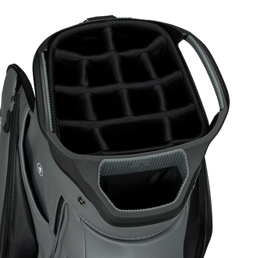 Deluxe Cartbag Schwarz/Grau 2/4