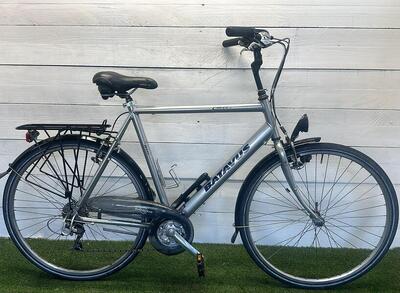 Batavus stadsfiets bike, metal/grijs