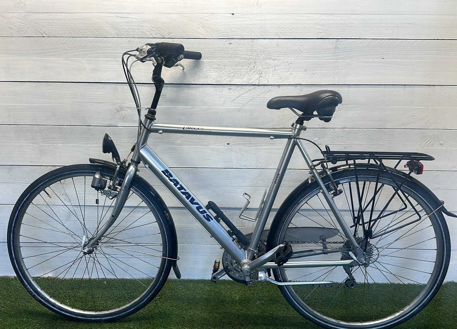 Batavus stadsfiets bike, metal/grijs 3/3