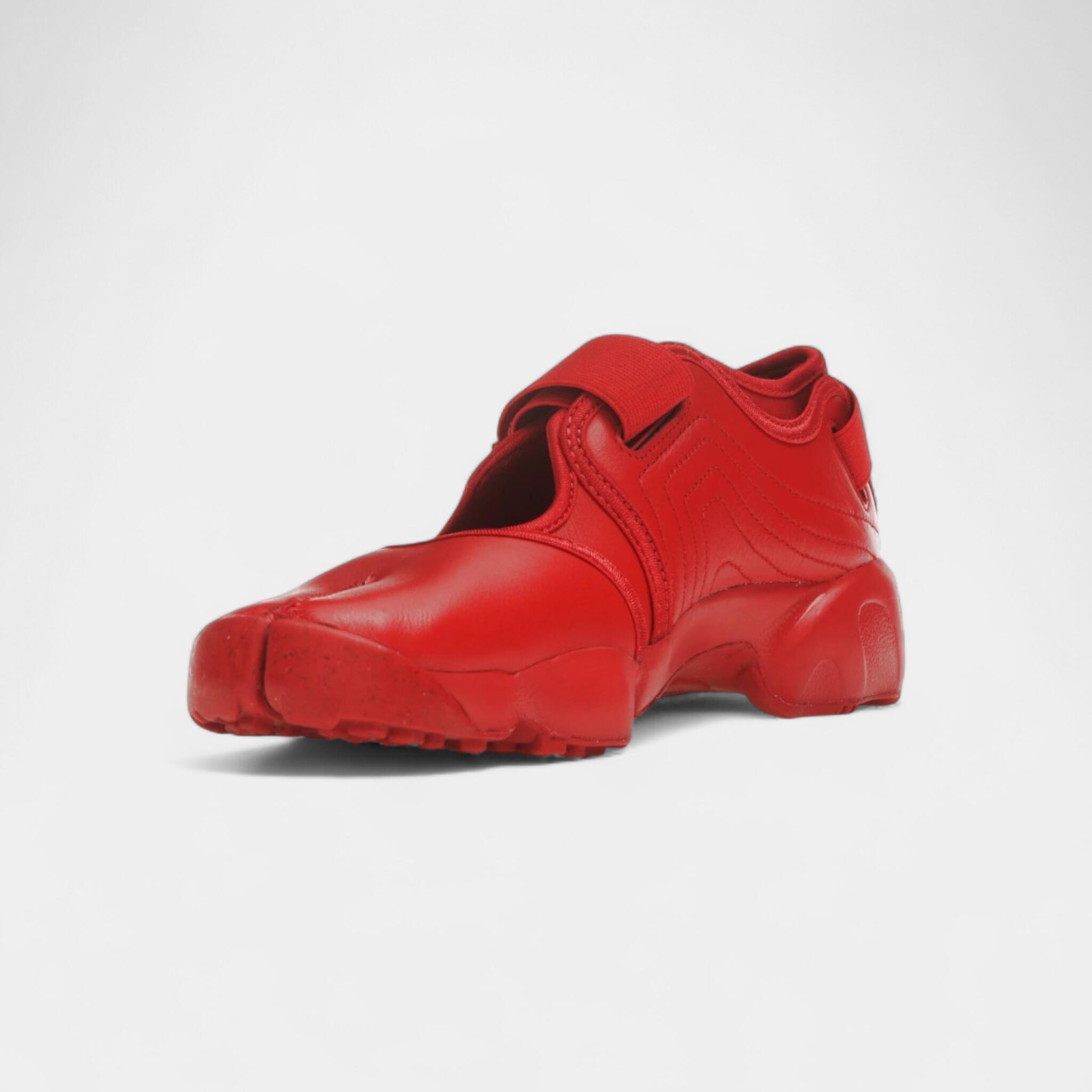 Nike Air Rift Leather Fire Red (Women's) 3/4