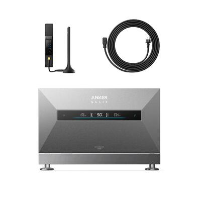 Kit Anker SOLIX Solarbank Max AC con base di montaggio e Smart Meter