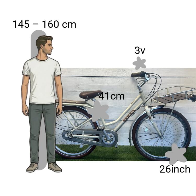 Bicicleta usada Polygon Transportfiets 2/4