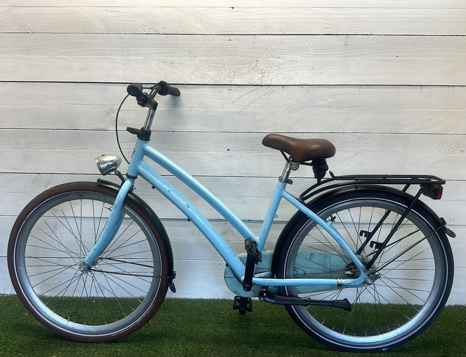 Alpina stadsfiets bike, blauw 3/3