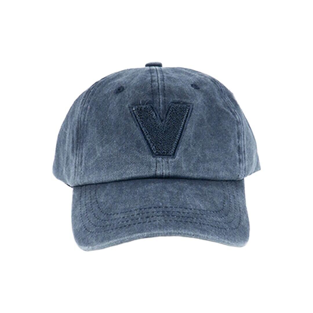 Gorra Azul Marino Victoria Algodón Lavado V Marino con Cierre Ajustable 2/4
