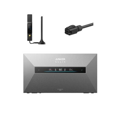 Kit anker solix solarbank max ac met vaste netaansluiting en smart meter