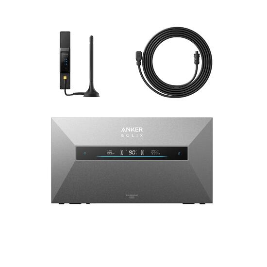 Kit Anker SOLIX Solarbank Max AC mit Wieland-Adapter und Smart Meter Gen 2
