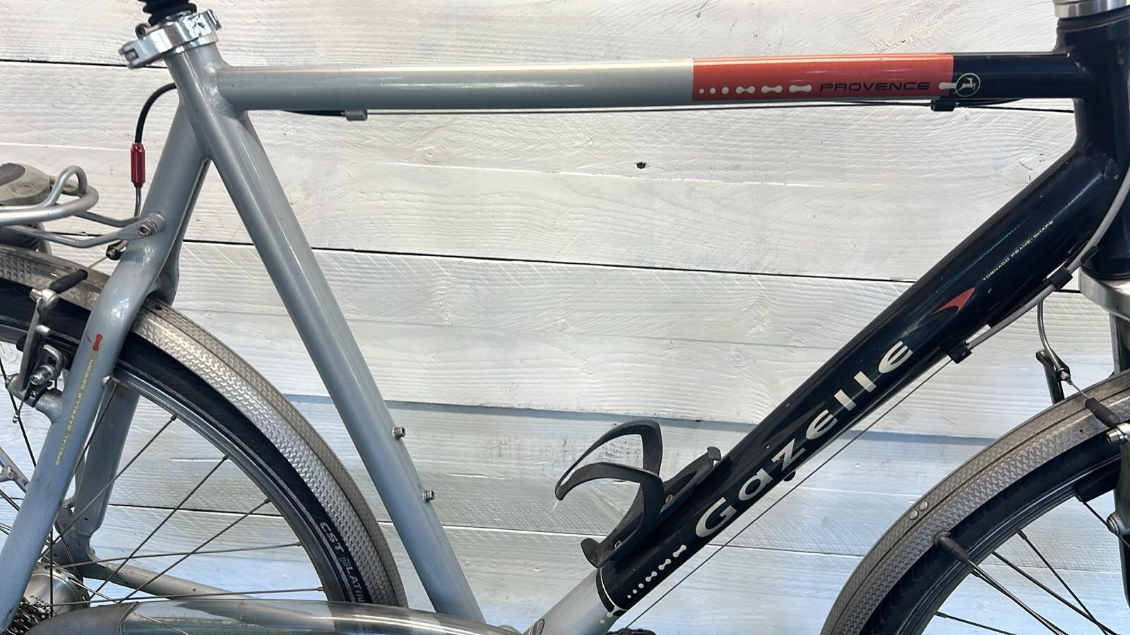 Gazelle stadsfiets bike, zwart 3/3
