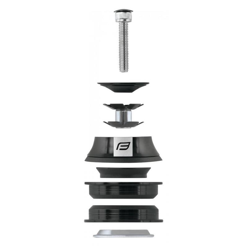 Cuvetarie Force Ahead 1 1/8" aluminiu neagră con 15 mm